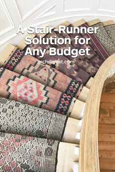 a stair runner solution for any budget