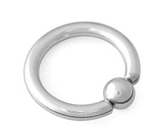 PRICES MAY VARY. 316L Stainless Steel Tension Ball High Polish Professional grade 10g captive bead ring. This 316l CBR is measured by the internal diameter of the ring. Tension ball is easily removed and inserted. Pa Piercing, Ring Snap, Captive Bead Ring, Hollow Ring, Piercing Shop, Body Jewelry Piercing, Prince Albert, Scrap Metal, Beaded Rings