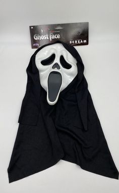 Scream Ghost Face Halloween Mask Easter Unlimited EU Fun World New Ghost Face Halloween, Scream Mask, Fun World, Ghost Face, Halloween Mask, Ghost Faces, Halloween Masks, Scream, New World