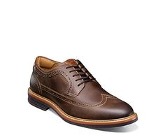 Florsheim Norwalk Wingtip Men’s Oxford Versatile style for a classic look in the Florsheim Norwalk Wingtip Oxford. With a leather upper featuring a sleek wingtip design, this lace-up Shoe dresses up jeans or a sport coat. The Comfortech footbed & TPU midsole enhance comfort while the Flexsole Technology in the outsole is lightweight and durable. Leather upper Lace-up closure Suedetec linings Comfortech footbed TPU midsole/outsole Dress Up Jeans, Brown Oxfords, Wingtip Oxford, Rack Room, Rack Room Shoes, Versatile Style, Sport Coat, Lace Up Shoes, Classic Looks