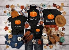 Custom Thanksgiving Name T-shirt, Pumpkin Thanksgiving Family Matching Dinner Group Sweatshirts, Personalized Name Printed Shirts. Customized gifts are perfect for all family members and friends. Please review all photos before placing an order, ♥ HOW TO ORDER ♥ 🔍 Please review all the information provided before placing an order. - Select the Style \ Size and T-shirt Color - Select the quantity - Add Custom name to the personalization box - Checkout If you have any requests or questions, pleas Dinner Gifts, Event Shirts, Turkey Shirts, Pumpkin Thanksgiving, Thanksgiving Family, Christian Tees, Sweat Shirts, Un Logo, Autumn Coffee