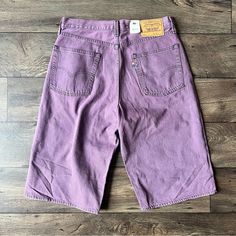 Condition: Brand New With Tags Size: 32 Details: Baggy Shorts From Levi’s. From Their Pride Collection. Comes In A Nice Purple Wash. The Iconic Red Tab From Levi’s Comes In Rainbow Color. Smoke And Pet Free Home, Open To Offers, Feel Free To Ask Questions! Everything 100 Percent Authentic Guaranteed! Long Denim Shorts, Pride Collection, Baggy Shorts, Rainbow Color, Levis Men, 100 Percent, Rainbow Colors, Mens Shorts, Jean Shorts