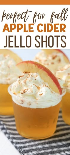 apple cider jello shots Apple Cider Jello Shots Vodka, Apple Cider Shots Alcohol, Thanksgiving Shots Jello, Pumpkin Spice Jello Shots, Brown Jello Shots, Jello Shots Fall, Fall Jello Shots Alcohol, Jello Shots Vodka Halloween