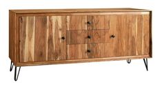 Michael Bronx Large Sideboard - Rug & Home Large Sideboard, Hairpin Legs, Retro Vintage Style, Bronx, Sideboard, Vintage Style, Wood Frame, Retro Vintage, Vintage Fashion