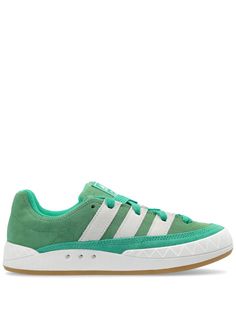 bright green/white leather signature 3-Stripes logo logo patch at the tongue branded heel counter front lace-up fastening round toe branded insole flat rubber sole Green Adidas Lace-up Skate Shoes, Adidas Sneakers With Rubber Sole For Skateboarding, Adidas Skateboarding Sneakers With Rubber Sole, Green Low-top Skate Shoes With Vulcanized Sole, Green Low-top Skate Shoes With Rubber Sole, Adidas Green Skate Shoes, Green Vulcanized Sole Sneakers For Skateboarding, Adidas Lace-up Skate Shoes With Rubber Sole, Green Skate Shoes With Boost Midsole