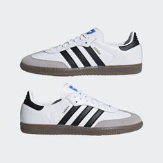 adidas Samba OG Shoes - White | Unisex Lifestyle | adidas US Adidas Samba White, Samba Og Shoes, Vans Toddler, Adidas Samba Og, Vans Kids, Clothing Trends, Adidas Kids, Adidas Sneaker, Black Gums