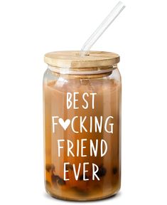 PRICES MAY VARY. MAKE YOUR BESTIE LAUGH - Tickle your friend's funny bone with a hilarious coffee glass. Our cup features a witty quote that lets your best friends know that you're willing to shank anyone for them. A GIFT FOR ANY OCCASION - With its own gift-ready packaging, this printed coffee-beer glass can also be given as a gift on special occasions like anniversaries, holidays, birthday, christmas, or thanksgiving! HYDRATE IN STYLE - Measuring 3.6"Wx7.4"H, you or a loved one can use this 16 Female Bestie, Friendship Presents, Funny Gifts For Women, Funny Gifts For Her, Drinking Jars, Funny Gifts For Friends, Women Friends, Sarcastic Gifts, Online Gift Shop