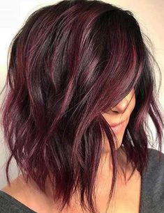 Brown With Red Highlights Burgundy, Brown Hair With Caramel And Purple Highlights, Mulled Wine Balayage Hair, Funky Short Haircuts For Women, Trendy Haircolors 2023, Hair Colors For Women Over 50, Undercuts For Women Medium Length, Red Bob Hairstyles, Spunky Hairstyles