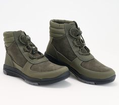 Start out at a leisurely stroll, push into a power walk, and feel free to take a few leg lifts. These sturdy Ryka ankle boots (that are specially designed for a women's foot shape) are here to support you, no matter your moves or pace. From Ryka. Leg Lifts, Take A, Fashion Shoes, Shoe Boots, Ankle Boots, Matter, Walking, Take That, Feel Free