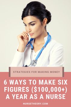 a woman with a stethoscope on her neck and the words 6 ways to make