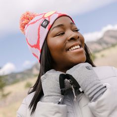 Spring skiing is a blast, but hopefully it's still a long way off. Your green thumb might have to wait, but your inner flower child can shine on cold days with the Bloom Bloom beanie.Who says flowers can't grow in the cold? Bring sunny energy to ski days, snowshoe hikes, and all other cold-weather endeavors with this floral print beanie. Its unique patterns bring the fun, while the classically soft fabric and midweight construction make it a great choice for chilly weather or heart-pumping adven Spring Skiing, Heart Pumping, Knit Beret, Heart Pump, Helmet Liner, Beanie Hats For Women, Wide Brim Sun Hat, Girls 16, Winter Beanie