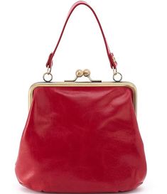 HOBO Alba Crossbody Bag | Dillard's Retro Crossbody Bag With Gold-tone Hardware, Classic Red Bags With Brass Hardware, Elegant Red Shoulder Bag With Brass Hardware, Vintage Pouch Bag With Gold-tone Hardware, Elegant Red Bag With Brass Hardware, Retro Crossbody Bag With Brass Hardware, Retro Bags With Brass Hardware For Everyday Use, Retro Bags With Brass Hardware For Daily Use, Vintage Leather Coin Purse With Removable Pouch