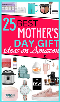 Mother's Day gifts on Amazon, Mother's DAy gift ideas, gifts for moms. gift guide for moms this mother's Day, Mother's Day 2024 Gifts On Amazon, Homemade Gifts For Mom, Diy Mothers Day Gifts, Mom Diy, Mother's Day Diy