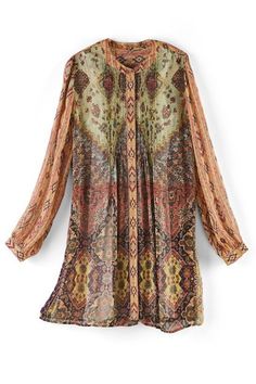 Elaboration is elemental in this baroque Mandarin collar button-down tunic, with pintucks at front bodice, and shirring at center back and long button-cuff sleeves, over a V-neck cami. Designer Plus Size Clothing, Silk Tunic Top, Designer Plus Size, Silk Tunic, Embroidered Tunic, Top Tank, Pin Tucks, Mandarin Collar, Cuff Sleeves