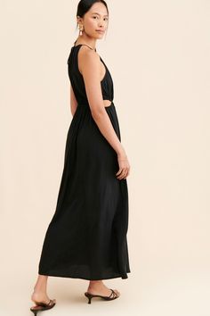 Rent Mia Cutout Maxi Dress from Nuuly. Pick 6 items for $98/month. Free shipping + returns. Astr The Label, Cutout Maxi Dress, International Style, Happy Hour, Friend Wedding, Maxi Dress, Street Wear, Dresses, How To Wear