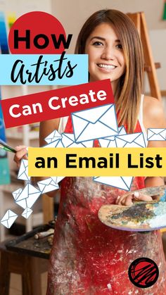 an email list with the title how artists can create an email list