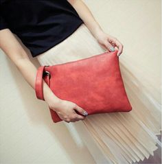 Handbags Type: Evening BagsMain Material: PULining Material: PolyesterShape: BoxPlace Of Origin: ZHE JIANG  ProvinceOrigin: Mainland ChinaHardness: SoftPattern Type: SolidInterior: Interior Zipper PocketDecoration: NONEExterior: NONEOccasion: VersatileClosure Type: zipperGender: WOMENStyle: FashionModel Number: Handbag Leather Envelope Clutch, Fanny Pack Fashion, Waterproof Crossbody Bag, Casual Clutch, Vintage Evening Bags, Envelope Clutch Bag, Leather Envelope, Zippered Clutch, Evening Handbag