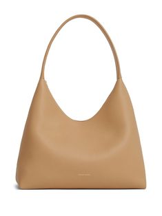 sand beige calf leather suede lining logo stamp to the front debossed internal logo top zip fastening single shoulder strap main compartment internal slip pocket Sailor Shoes, Hobo Crossbody Bag, Hobo Style, Color Sand, Mansur Gavriel, Leather Cap, Sand Beige, Scarf Jewelry, Logo Stamp