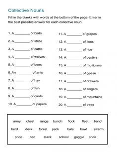 the worksheet for an english language practice sheet with words and pictures on it