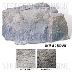 the rock is labeled with different types of rocks and features for each type of rock