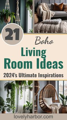 21 Gorgeous Boho Living Room Ideas Farmhouse Boho Decor, Boho Apartment Decor, Boho House Decor, Boho Living Room Ideas, Boho Chic Living Room