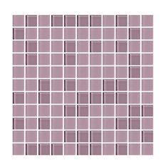 a square tile pattern in purple and white