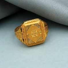 Big Gold Ring, Gold Ring Men, Gold Mens Ring, Unique Mens Rings, Handmade Gold Ring, Mens Rings, Mens Gold Rings, Gold Rings Jewelry, Mens Ring