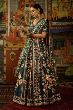 Mayyur Girotra, Indian Poses, Garba Outfit, Patola Print, Desi Attire, Orange Lehenga, Print Lehenga, Wedding Outfits For Women, Indian Outfits Lehenga