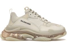 Buy and sell authentic Balenciaga shoes on StockX including the Balenciaga Triple S Off-White and thousands of other sneakers with price data and release dates. Balenciaga Triple S Sneakers, Balenciaga Sneakers, Off White Shoes, White Shoes Sneakers, Sole Sneakers, Balenciaga Shoes, Balenciaga Triple S, Luxury Women, Shoe Style