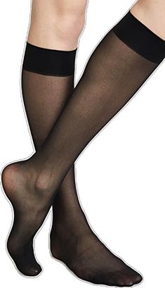 Micro-elastic Solid Mid-calf Hosiery, Black Nylon Knee-high Socks, Fitted Mid-calf Legwear, Fitted Nylon Socks, Classic Fitted Knee-high Socks, Classic Knee-high Socks, Fitted Nylon Elegant Socks, Black Stretch Nylon Knee-high Socks, Classic Fitted Knee-high Legwear