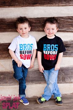 Best Selling Bows before Bros and Bros before Bows tee’s! Best Friends Birthday Gifts, Best Friends Birthday, Sisters Best Friends, Year 8, Brothers Sisters, Boys Life, Year 6, Raising Boys