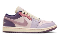 Check out the Jordan 1 Low Pastel Purple (Women's) available on @StockX Jordan 1 Low Purple, Pretty Shoes Sneakers, Purple Nikes, All Nike Shoes, Purple Sneakers, Womens Air Jordans, Nike Air Shoes, Cute Nike Shoes, Purple Shoes