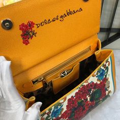 Dolce & Gabbana 90s Sicily Bag With Logo Print Multicolor For Women 10.2in/26cm DG Rep 1:1 Size: 26 x 21 x 12 cm / 10.2 x 8.3 x 4.7 inches (Length x Width x Height) Medium handbag from the Sicily line in Dauphine Front flap with hidden snap closure and galvanic logo plate in the ... Sicily Bag, Chanel Shirt, Medium Handbags, Gucci Gg Marmont, Reversible Belt, Luxury Products, Evening Clutch Bag, Tote Backpack, Sicily