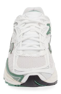 A 2000s fan favorite, this mixed-media sneaker keeps the pace with layers of leather and mesh, reflective pops, and targeted rubber grounding every step. Lace-up style Removable insole XT-900 rubber tread puts durable traction under every step Reflective details enhance visibility in low light or at night Leather, textile and synthetic upper/textile and synthetic lining/rubber and synthetic sole Imported White Mesh Chunky Sneakers With Cushioned Footbed, White Mesh Chunky Sneakers For Light Sports, White High-top Chunky Sneakers With Air Max Cushioning, White Chunky Sneakers With Air Max Cushioning For Running, White Mesh Chunky Sneakers For Streetwear, White Chunky Sneakers With Air Cushioning For Jogging, White Chunky Sneakers For Jogging With Cushioned Footbed, White Chunky Sneakers With Cushioned Footbed For Jogging, White Chunky Sneakers For Jogging