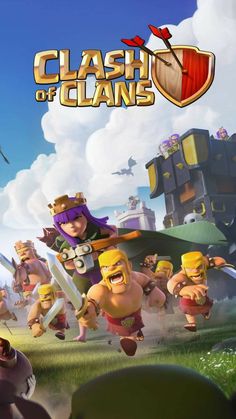 the clash of clans game poster