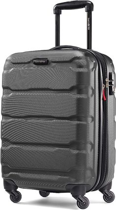 20" SPINNER LUGGAGE maximizes your packing power and meets most carry-on size restrictions for those traveling domestically and looking to stay light.Number of wheels:4 PACKING Dimensions: 19" x 14.5" x 9.5", Overall Dimensions: 22" x 15" x 9.5", Weight: 6.81 lbs. 10 YEAR LIMITED WARRANTY: Samsonite products are rigorously tested to ensure our products meet stringent standards. This bag comes with a 10-year warranty against defects in materials and workmanship. Samsonite Carry On Luggage, Samsonite Suitcase, Samsonite Luggage, Stylish Luggage, Hardside Luggage, Carry On Size, Best Carry On Luggage, Best Luggage, Spinner Luggage