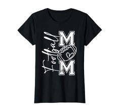 PRICES MAY VARY. Lightweight, Classic fit, Double-needle sleeve and bottom hem Games For Moms, Football Football, Football Mom, Shop Top, Fashion Brands, Branded T Shirts, Top Styles, Fashion Branding, Football