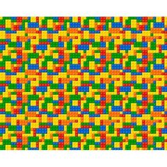 an image of a pattern made out of lego blocks