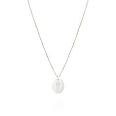 Venus Round Necklace Sterling Silver Charm Necklace With Oval Pendant, Oval Sterling Silver Tarnish-resistant Necklace, Minimalist Oval Link Necklace For Anniversary, Sterling Silver Heart Pendant Charm Necklace, Tarnish Resistant, Sterling Silver Tarnish Resistant Heart Pendant Charm Necklace, Sterling Silver Tarnish Resistant Heart Pendant Necklace, Dainty Silver Initial Pendant Chain Necklace, Dainty Silver Chain Necklace With Initial Pendant, Sterling Silver Charm Necklace With Cable Chain For Anniversary