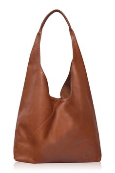 "This bag is made to order from high quality leather. Our timeless handmade wear-everywhere slouchy leather shoulder bag will bring a luxe touch to any ensemble. Featuring unstructured silhouette, leather wrapped shoulder strap and embossed logo on the front Sueno shoulder bag will carry all of your essentials with stylish ease. Style this tote with your favorite pair of denims for the weekend away or pair it with your office attire for a busy week day. -100% genuine leather -Measurements: lengt Brown Plain, Soft Leather Tote, Slouchy Bag, Leather Weekender Bag, Leather Weekender, Vintage Leather Bag, Tote Bags Handmade, Office Attire, Suede Fabric