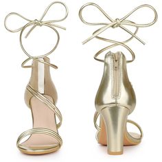 Let this strappy zipper sandal be the perfect complement to this summer and fall, with popular high heels, strappy zippers, and open toes. Well-paired with cocktail dresses and personalized sparkling earrings to complement your look. Match your clutch to your heart's content. It is a good option to be a gift for your girlfriend, relation, sisters or friends. Whether a party, work, date, wedding, cocktail, nightclub, homecoming, seas, travel or other special occasions, let this strappy zipper san Summer High Heel Shoes With Zipper Closure, Spring Ankle Strap Heels With Zipper Closure, Summer Party Heels With Zipper Closure, Spring Evening Heels With Zipper Closure, Spring Ankle Strap Sandals With Zipper, Sparkling Earrings, Heels Strappy, Chunky Heel Sandals, Lace Up Block Heel