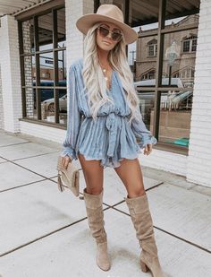 Country Music Outfits, Nashville Style Outfits, Country Chic Outfits, Country Concert Outfits, Nashville Outfit, Wineries Outfit, Look Boho Chic, Dress Ootd, Country Style Outfits