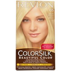 colorsilk Beautiful Color #05 Ultra Light Ash Blonde by Revlon for Unisex - 1 Application Hair Color Light Ash Blonde Hair Color, Ash Blonde Hair Dye, Light Ash Blonde Hair, Blonde Hair Dye, Revlon Colorsilk, Ash Blonde Hair Colour, Blonde Hair Makeup, Makeup Tip