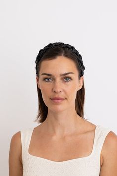 Add a playful touch to your summer looks with our Woven Summer Alice Headband. This stylish accessory is perfect for keeping your hair in place while adding a fun and happy vibe to your outfits. Stay cool and trendy all season long with this must-have headband! #lovemyleto 100% PU Imported Chic Summer Hair Accessories With Matching Headband, Trendy Spring Band Headband, Adjustable Black Hair Accessories For Spring, Elegant Black Hair Accessories For Summer, Chic Matching Headband For Spring, Chic Spring Matching Headband, Casual Elastic Headband One Size, Trendy Summer Party Headband, Elegant Summer Beach Hair Accessories