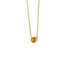 PRICES MAY VARY. DESCRIPTION - Elevate your style with our 14k gold solitaire citrine stone necklace for women. This exquisite piece beautifully showcases the warm golden hue of the stone in a minimalist design, making it a perfect piece to complement any attire, radiating timeless beauty and sophistication. SIZE — Here's the sizes of your new favorite piece! The Pendant Diameter: 4 mm/0.16 in, Chain Length: 18 in AUTHENTIC MATERIALS - We use only authentic and high quality materials like 14k re 14k Yellow Gold Diamond Necklace With Round Stone, Timeless Gold Solitaire Necklace With Round Stone, Gold Round Cut Birthstone Necklace In Fine Jewelry Style, Yellow Gold Birthstone Necklace With Bezel Setting, Gold Round Cut Birthstone Necklace Fine Jewelry, Gold Solitaire Necklace With Round Stone For Formal Occasions, Gold Solitaire Necklace For Formal Events, Gold Round Cut Birthstone Necklace, 14k Yellow Gold Necklace With Round Diamond