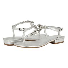 PRICES MAY VARY. Jiarella brings the glam to an understated silhouette. The slingback sandal with the decorated hardware T strap makes this sandal easy to throw on and elevate any outfit Open/Round Toe Buckle Closure 0.71" heel height Kids Luggage, Slingback Sandal, T Strap, Flat Sandals, Shoes Sandals, Heel Height, Shoe Jewelry, Buckle, Women Jewelry