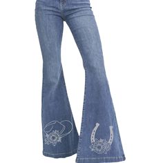 Show off your unique style with these high-waisted bell bottom jeans custom etched with your favorite design or saying.  Each design is laser etched onto the jeans, so it will not fade or wash away.  Jeans are machine washable and need no special handling.   Be on the cutting edge of the latest trends in denim and make a fashion statement!  These jeans are also great for school fundraisers (show your team spirit),  those special announcements (It's A Boy) or any holiday or occasion you choose. High Waisted Bell Bottom Jeans, Jeans Custom, Perfect Denim, Bottom Jeans, School Fundraisers, Womens Jeans, Bell Bottom, A Boy, Bell Bottoms