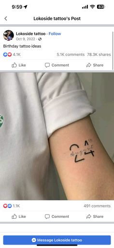 someone posted this tattoo on their facebook page