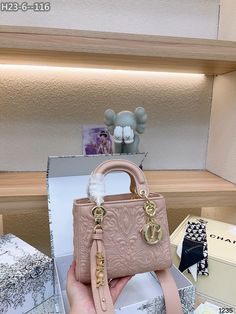 1:1 Replica Bags  Measurements: 20 x 17 cm / 7.8 x 6.7 inches   Pink  Interior zip pocket and patch pocket  Dust bag included Small Lady, Pink Interior, Pink Bag, Patch Pocket, Zip Pockets, Dust Bag, Pink