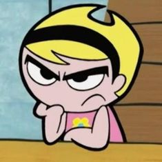 Blonde Hair Characters Cartoon, 2000 Cartoon Characters, Female Cartoon Characters 90s, Billy And Mandy Cartoon, Weird Icons, Illegally Blonde, Blonde Cartoon Characters, Cartoon Network 90s, Cartoon Flash